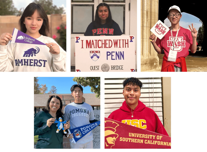 El Monte Union Honors 2024 QuestBridge Scholars