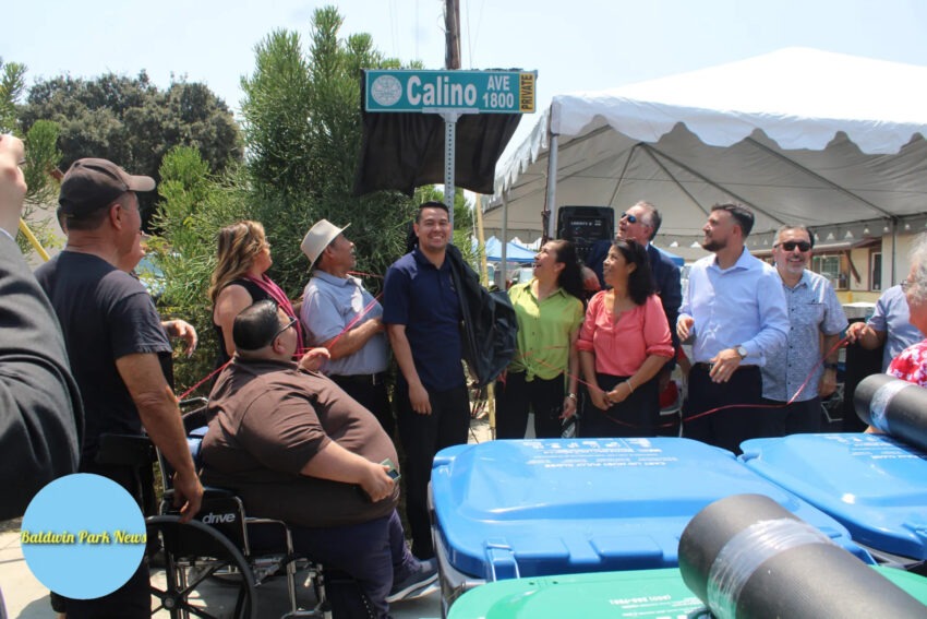 Baldwin Park Celebrates Calino Avenue Project