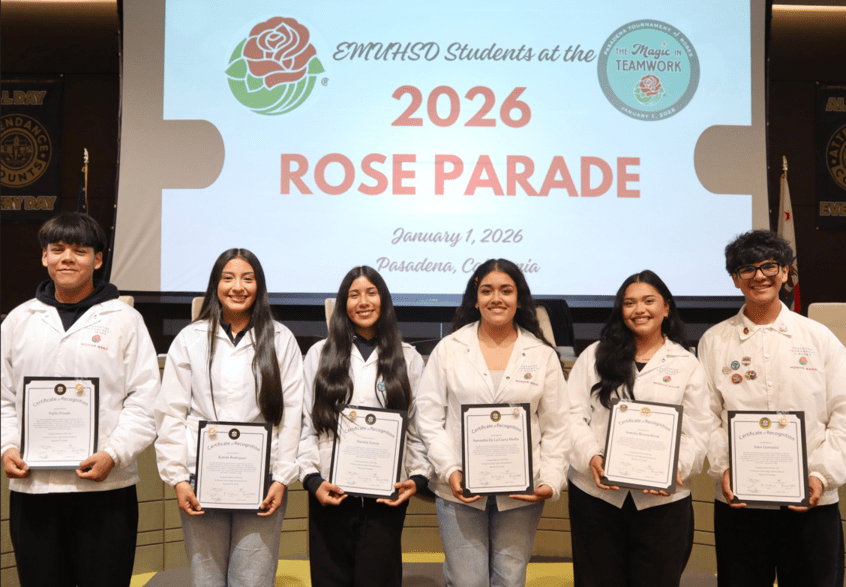 El Monte Students Join 2026 Rose Parade Band